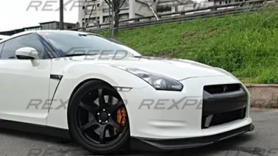 Rexpeed Mines Style Front Lip Spoiler Nissan GT-R(R35)                                     - N15 - Image 3