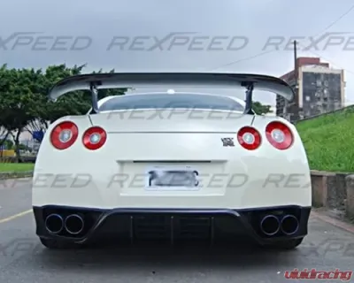 Rexpeed Carbon Fiber Rear Diffuser Nissan GT-R(R35) - N16