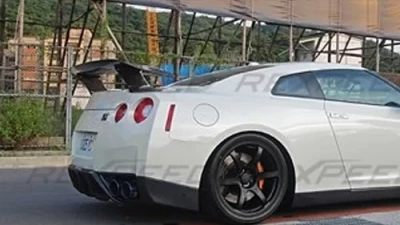 Rexpeed Carbon Fiber Rear Diffuser Nissan GT-R(R35)                                     - N16 - Image 3
