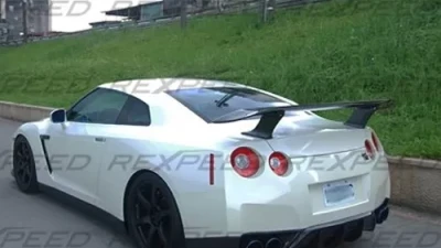 Rexpeed Carbon Fiber Rear Diffuser Nissan GT-R(R35)                                     - N16 - Image 4
