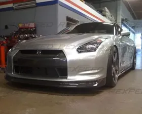 Rexpeed Zele Style Carbon Fiber Front Lip Spoiler Nissan GT-R(R35)
