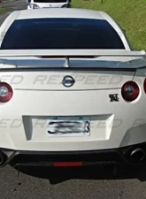 Rexpeed Wald Style Carbon Fiber Rear Trunk Spoiler Nissan GT-R(R35)                                     - N19 - Image 2