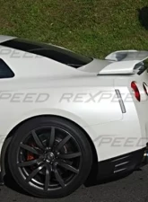 Rexpeed Wald Style Carbon Fiber Rear Trunk Spoiler Nissan GT-R(R35)                                     - N19 - Image 3