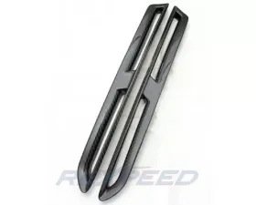 Rexpeed Gloss Carbon Fiber Fender Vents Nissan GT-R(R35)
