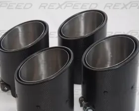 Rexpeed Carbon Fiber Tips Nissan GT-R(R35)