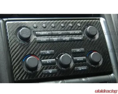 Rexpeed Carbon Fiber AC Panel Cover Nissan GT-R(R35) - N28