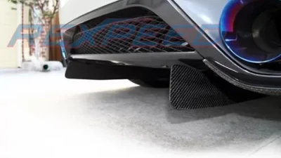 Rexpeed J-Style Carbon Fiber Rear Diffuser Fins Nissan GT-R(R35)                                     - N29 - Image 2