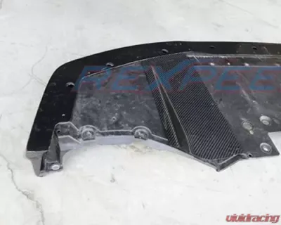 Rexpeed Kansai Style Carbon Fiber Front Lip Spoiler w/ Brake Ducts Nissan GT-R(R35) - N31B