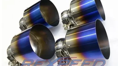Rexpeed Titanium Tips Nissan GT-R(R35)                                     - N32 - Image 4