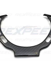 Rexpeed Gloss Dry Carbon Fiber Steering Wheel Cover Nissan GT-R(R35)                                     - N33 - Image 3