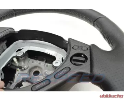 Rexpeed Gloss Dry Carbon Fiber Steering Wheel Cover Nissan GT-R(R35) - N33