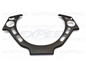 Rexpeed Matte Dry Carbon Fiber Steering Wheel Cover Nissan GT-R(R35)