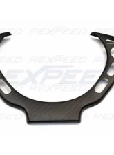 Rexpeed Matte Dry Carbon Fiber Steering Wheel Cover Nissan GT-R(R35)                                     - N34 - Image 3