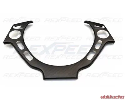 Rexpeed Matte Dry Carbon Fiber Steering Wheel Cover Nissan GT-R(R35) - N34