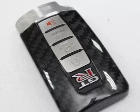 Rexpeed Gloss Carbon Fiber Key FOB Cover Nissan GT-R(R35)