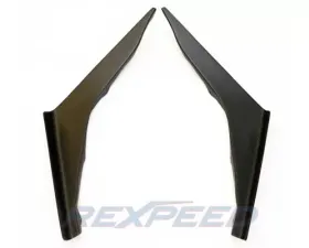 Rexpeed Kansai Style Matte Carbon Fiber Canards Nissan GT-R R35