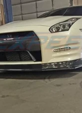 Rexpeed Kansai Style V2 Carbon Fiber Front Lip Spoiler Nissan GT-R(R35)                                     - N45 - Image 4