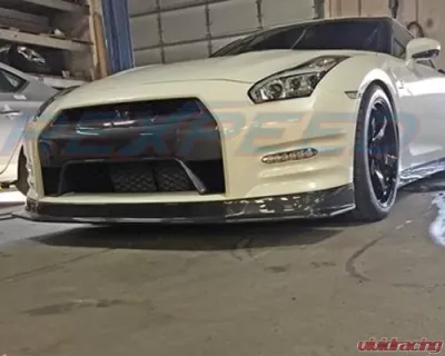 Rexpeed Kansai Style V2 Carbon Fiber Front Lip Spoiler Nissan GT-R(R35) - N45
