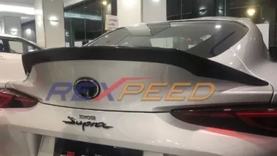 Rexpeed Dry Carbon Spoiler - Matte Toyota Supra A90 2020-2024                                     - TS01M - Image 3