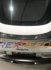 Rexpeed Dry Carbon Spoiler Toyota Supra A90 2020-2024                                     - TS01 - Image 4