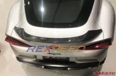 Rexpeed Dry Carbon Spoiler Toyota Supra A90 2020-2024 - TS01