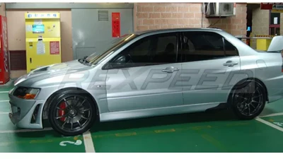 Rexpeed Carbon Fiber Side Splats Mitsubishi EVO 7-9                                     - R01 - Image 3