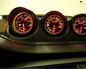Rexpeed Triple Dash Gauge Pod Mitsubishi EVO 7-9