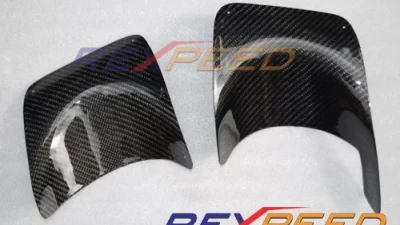 Rexpeed Carbon Fiber Heat Shield Mitsubishi EVO 9                                     - R07 - Image 2