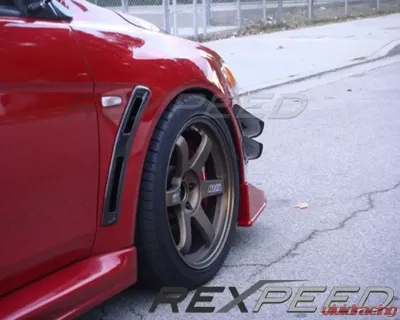 Rexpeed Carbon Fiber Fender Vents Mitsubishi EVO 10 - R102