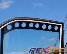 Rexpeed Carbon Fiber Window Vent Mitsubishi EVO IX 2006-2007