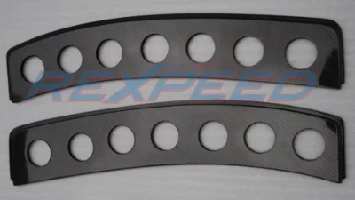 Rexpeed Carbon Fiber Window Vent Mitsubishi EVO 9                                     - R104 - Image 2