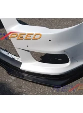 Rexpeed R-Style Carbon Fiber Front Lip Spoiler Mitsubishi EVO 10                                     - R108 - Image 2