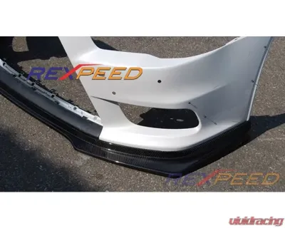 Rexpeed R-Style Carbon Fiber Front Lip Spoiler Mitsubishi EVO 10 - R108