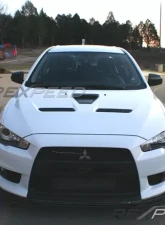 Rexpeed R-Style Carbon Fiber Front Lip Spoiler Mitsubishi EVO 10                                     - R108 - Image 3