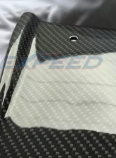 Rexpeed Type-1 Carbon Fiber Side Skirt Extensions Mitsubishi EVO 10                                     - R110C - Image 2