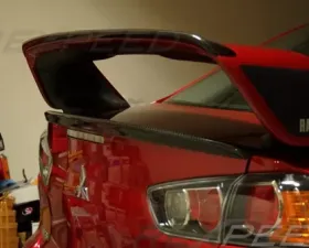 Rexpeed Carbon Fiber Trunk Spoiler Mitsubishi EVO 10