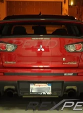 Rexpeed Carbon Fiber Trunk Spoiler Mitsubishi EVO 10                                     - R118 - Image 4