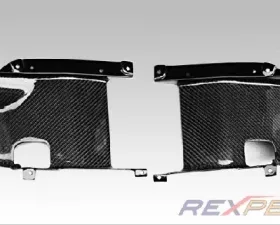 Rexpeed Carbon Fiber Intercooler Panels Mitsubishi EVO 10