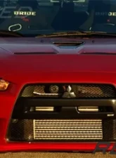 Rexpeed Carbon Fiber Intercooler Panels Mitsubishi EVO 10                                     - R120 - Image 2