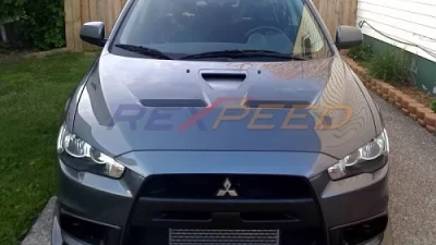 Rexpeed R-Style Carbon Fiber Air Ducts Mitsubishi EVO 10                                     - R123 - Image 4