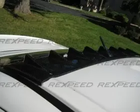 Rexpeed Carbon Fiber Vortex Generator Non SSS Mitsubishi EVO 10