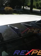 Rexpeed Carbon Fiber Vortex Generator Non SSS Mitsubishi EVO 10                                     - R124 - Image 2