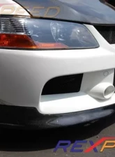 Rexpeed SE Carbon Fiber Front Lip Spoiler Mitsubishi EVO 9                                     - R126 - Image 2