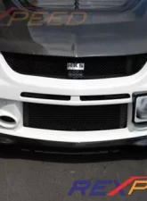 Rexpeed SE Carbon Fiber Front Lip Spoiler Mitsubishi EVO 9                                     - R126 - Image 3