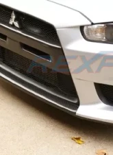 Rexpeed Type-F Carbon Fiber Front Lip Spoiler Mitsubishi EVO 10                                     - R130 - Image 2