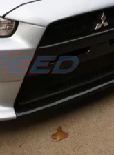 Rexpeed Type-F Carbon Fiber Front Lip Spoiler Mitsubishi EVO 10                                     - R130 - Image 2