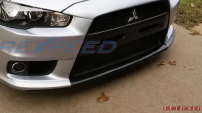 Rexpeed Type-F Carbon Fiber Front Lip Spoiler Mitsubishi EVO 10 - R130