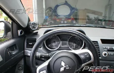 Rexpeed Carbon Fiber A-Pillar Pod LHD Mitsubishi EVO 10 - R131
