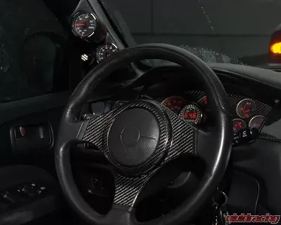 Rexpeed Dry Carbon Fiber Steering Wheel Cover Mitsubishi EVO VIII 2003-2005 - R13