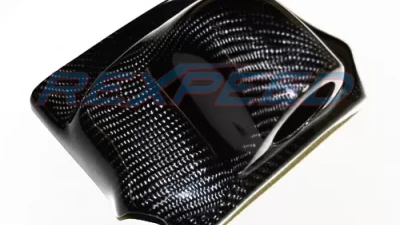 Rexpeed Carbon Fiber Steering Wheel Gauge Pod Single Mitsubishi EVO 10                                     - R149 - Image 3